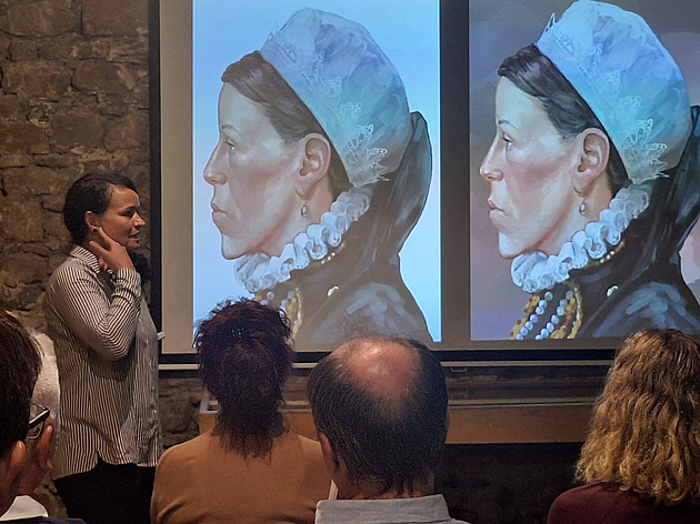 Vědci vrátili tvář významné moravské šlechtičně Lukrecii Nekešové z Landeka